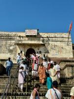 Darshan at Kalika Mandir (11 March 2025)